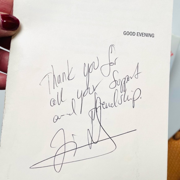 Lidia Bastianich Matticchio COOKBOOK SIGNED & Menu Signed, Famous Chef - Picture 2 of 16